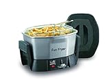 FRITEL FF 1200 – Snack-Fritteuse/Fondue – 1,5 l – 1400 W – Staubschutzdeckel – 2 bis 6...