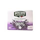 Maître Savon de Marseille - Provence-Seife Lavendel – Extra Mild – 2x100g – 99% Natürliche...