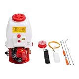 Sprühgerät, 20L Rückenspritze Sprühgerät, Sprühmenge 8 L/min, Sprühbereich 2-8 M, 2-Takt 25.4...