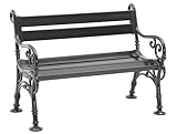 Blome Landhausbank Graphitgrau Linderhof 2-Sitzer