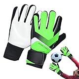 Genérico Torwarthandschuhe, Latex-Torwarthandschuhe für Erwachsene, Trainingshandschuhe mit...