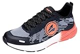 JAKO Unisex J-PR Trance Sportschuh, Jet Black/Flame, 36 EU