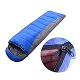 ibasenice Winterlicher Extra Dicker Outdoor Schlafsack für Erwachsene mit Verstellbarer Kapuze für...