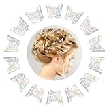 INNAL 30 Stück Mini Hair Clips Schmetterling Haarspangen Haarklammern Mädchen Mini Schmetterling...