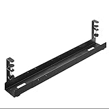 Mimoke Kabelkanal Schreibtisch - 800 bis 1200 mm ausziehbare Kabelwanne Kabelmanagement Schreibtisch...