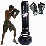 Boxsack Stehend JanTeelGO 180cm PVC Standboxsack Fototaschen-Design mit PU-Boxhandschuhen Geeignet...