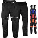 German Wear Herren Motorradhose mit Protektoren Textil Motorrad Hose Kombihose herausnehmbar washbar...