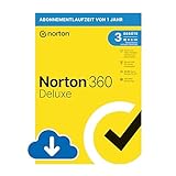 Norton 360 Deluxe 2024 | 3 Geräte | Antivirus | Secure VPN | Passwort-Manager | 1-Jahres-Abonnement...