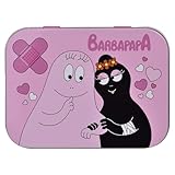 Barbapapa Kinderpflaster Lizensiertes Produkt - 12 Stück - Metall-Box - 24 Pflaster - Schönes...