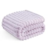 BEDSURE Kuscheldecke Flauschig - Wolldecke & Fleecedecke, Sofadecke, Weiche Warme Grobe Korddecke...