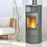 TrendLine Dauerbrandofen Vento 6 kW Kaminofen Ofen Kamin Werkstattofen Holzofen
