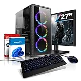 shinobee High End Gaming PC Intel Core i9 11900KF 16 Threads 5.30GHz - GeForce RTX4060 8 GB - 32 GB...