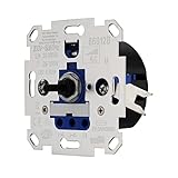 REV TECHNIK, LED Dimmer, Helligkeitsregler 5-300W, 230VAC, Trafo.: 20-300VA, Unterputz, silbern