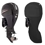 RCLONGEU Außenborder Abdeckung, Viele Größen, 100% wasserdicht 420D Oxford Bootsmotorabdeckung,...