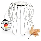 greate Dachrinnen Laubschutz Verzinkt 87 bis 100mm einstellbar - Fallrohrschutz als Regenrinnen...