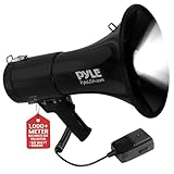 Pyle Megaphon mit Sirene, Signalhorn – Siren Megaphone – Megafon Kinder & Erwachsene 50 Watt bis...