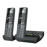 Gigaset Comfort 520A Duo - 2 Schnurlose DECT-Telefone mit Anrufbeantworter - Beste Audioqualität...