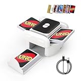 Kevsuvqin Geräuscharmer Kartenmischmaschine Elektrische, 3000mAh Kartenmischer, 2 Modi,...