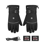 Batteriebeheizte Handschuhe | 3,7 V USB-batteriebetriebene Heizhandschuhe Mit 3...