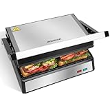 Aigostar Hett pro- Kontaktgrill für Sandwiches, Steak und als Panini Grill, Sandwichmaker mit...