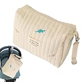 Kustimantu Niedliche Windeltasche, Windeltasche für Babys, tragbarer Raum für Napf,...