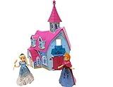 Brigamo Eisprinzessin Schloss Spielzeug Set inkl. 2 x Prinzessin Figuren