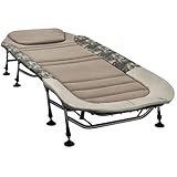 Anglerliege XL bis 150kg Fort Knox Karpfenliege X-Pro Camo Angelliege Bedchair Gartenliege Liege...