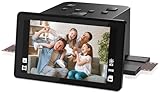 Digitaler Film- und Diascanner mit großem 5-Zoll-LCD-Display, Negativscanner und Dia Scanner zum...