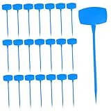 MILISTEN 20 Stück Pflanzenstecker T-form Kunststoff Pflanzenschilder für Gemüse Kräuter Blumen...
