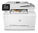 HP Color LaserJet Pro M283fdw Multifunktions-Farblaserdrucker (256MB, Drucker, Scanner, Kopierer,...