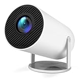 Mini Beamer 4K Unterstützt Android 11,Beamer Handy Outdoor 180°Drehbarer,Mini Projector 5G WiFi 6...