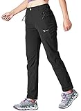 YSENTO Damen Wanderhose Outdoorhose Wasserdicht Schnelltrockend Stretch Trekkinghose Funktionshose...