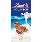 Lindt Schokolade | Vollmilch Tafel | 100g | extra cremige Vollmilch-Schokolade | Schokoladen-Tafel