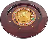 Roulette Wheel Deluxe Roulette Wheel Spiel Set 20 Zoll Casino Grade Roulette Rad Mit 2 Roulette...