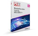 Bitdefender Total Security 2024 - 10 Geräte | 1 Jahr Abonnement | PC/Mac | Aktivierungscode per...