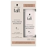 Schwarzkopf - Taft - Frisierpuder für Haare - 2-in-1 - Volumen - lang anhaltend - mattierender...