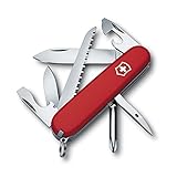 Victorinox Schweizer Taschenmesser Hiker, Swiss Army Knife, Multitool, 13 Funktionen, Klinge,...