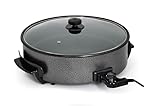 Tarrington House MP1420 Mehrzweckpfanne MP1420, Aluminium, Ø 40 cm, 1400 W, antihaftbeschichtet,...
