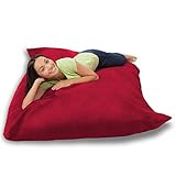 Comfy Sacks kuscheliges Säcke Memory Foam Sitzsack Casual Microsuede, Cinnabar