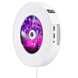 HABHYUDP 3-teiliger tragbarer DVD-CD-Player zur Wandmontage, kabelloser Bluetooth-Musik-Player for...