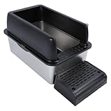 Generic Extra Großer Katzenstreu, Halb Gewonnen (Black)