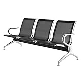 Flughafen Empfangsstühle 23 Sitzplätze Wartezimmer Sitzgelegenheit mit Armlehnen Büro Gästebank...