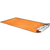 ORTOVOX Unisex – Erwachsene Bivy Ultralight Biwaksack, Shocking Orange, 235 x 110 cm (bis 2...