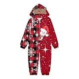 Generisch Weihnachtsoutfit Familie Weihnachts Pyjama Set Family Passender Pjs Set Briefdruck...