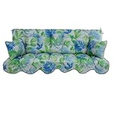 PATIO Hollywoodschaukel Auflage 180x50 cm Minorca Sitzpolster Rückenlehne 2 Seitenkissen...