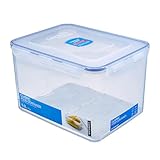 LocknLock PP Classic Vorratsdose mit Ablaufgitter | 9 L | 29,5 x 23 x 18,5 cm | 100 % luft- und...