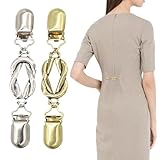 Shawl Clagen | Taillenbetonender Blusenclip | 2 Stück Spangen Straffer Broschen Für Dekoration...