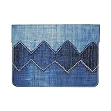 Laptop-Hülle mit Alien-Motiv, 33 cm (13 Zoll), Leder, für Reisen, Arbeit, Business, Grün,...