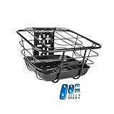 perfeclan Frontkorb für Elektrofahrräder, Fahrradaufbewahrungskorb, Mehrzweck-, stilvoller und...