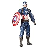 Marvel Avengers Titan Hero Serie Captain America, 30 cm große Action-Figur, Spielzeug für Kinder...